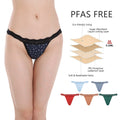 Shanhao Reusable Period Leakproof Panties Eco-friendly Cotton Fabric Menstrual Panties Degradable Bamboo Period Thong
