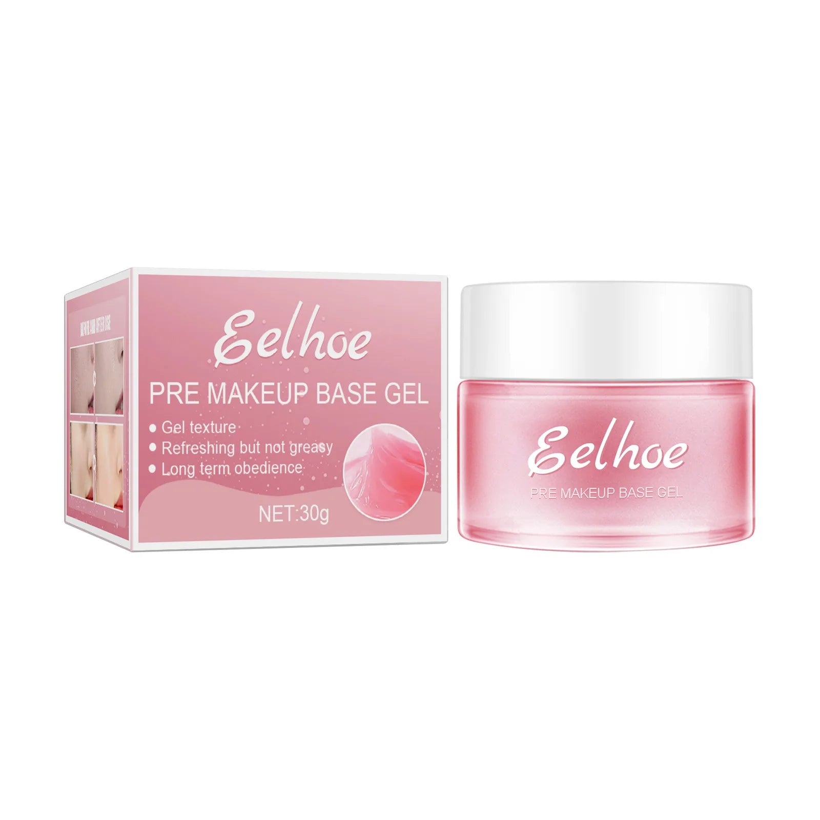 EELHOE New Arrival Long Lasting Make-up Moisturizing Brightening Skin Colour Face Pre Makeup Base Gel