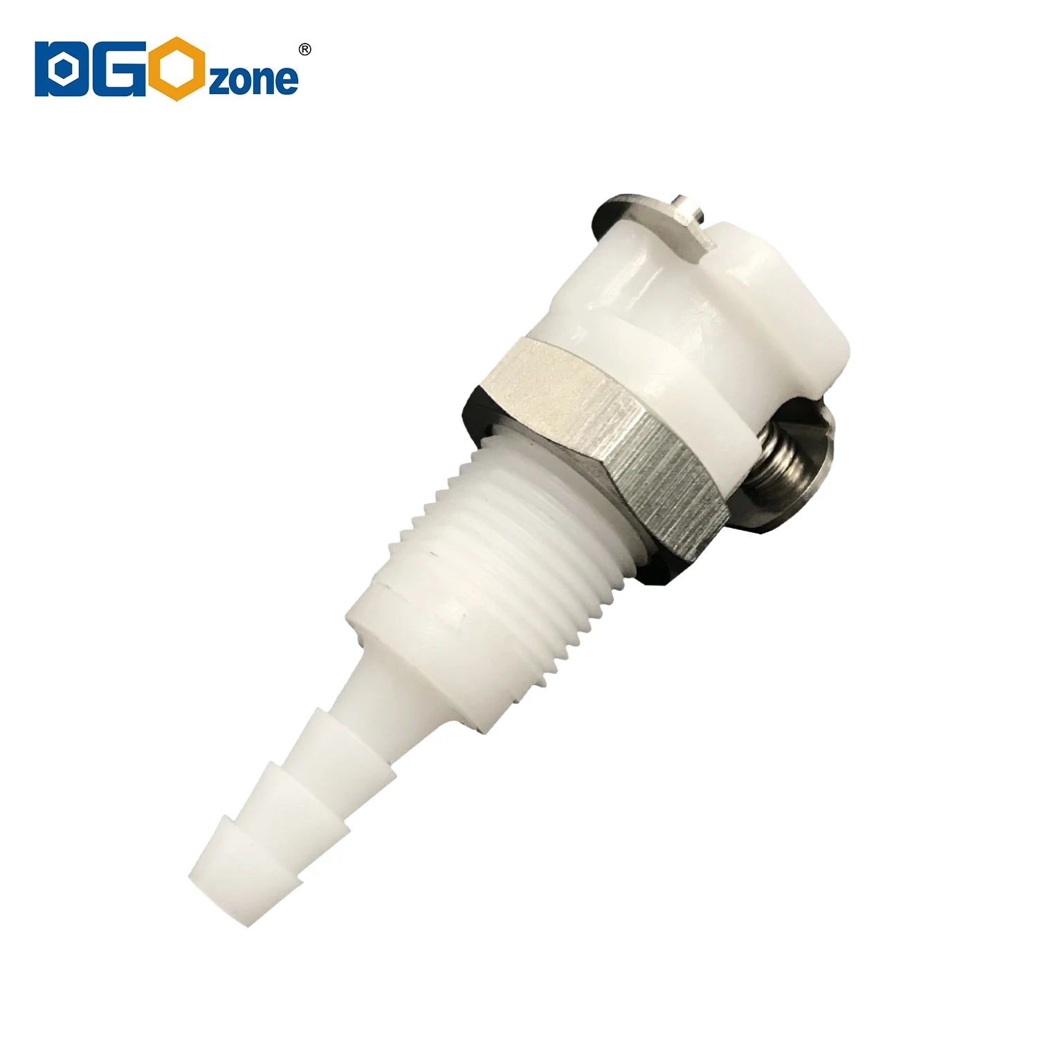 [FSC0316PI] CPC Hose Barb Quick Connectors 3/16" Valved Panel Mount Coupling Body Custom Diesel-Resistant Quick Connect