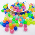 6mm 8mm 10mm Acrylic Luminous Beads Glow in Dark Fishing Beads Crystal Lampwork & Glass Beads 500g/Bag