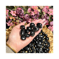 New Arrival Fengshui Black Healing Stone Energy Crystal Black Tourmaline Tumble for Sale