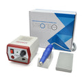 Red Color 204 Power Control Box Nail Drill Machine 40000 Rpm Strong Micromotor With 105L Handpiece Private Logo