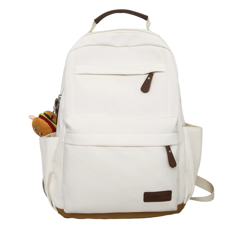 Wholesale High-quality Nylon Waterproof Anti-Theft School Leisure Student Customized Large Capacity Backpack Arcuate Shoulder