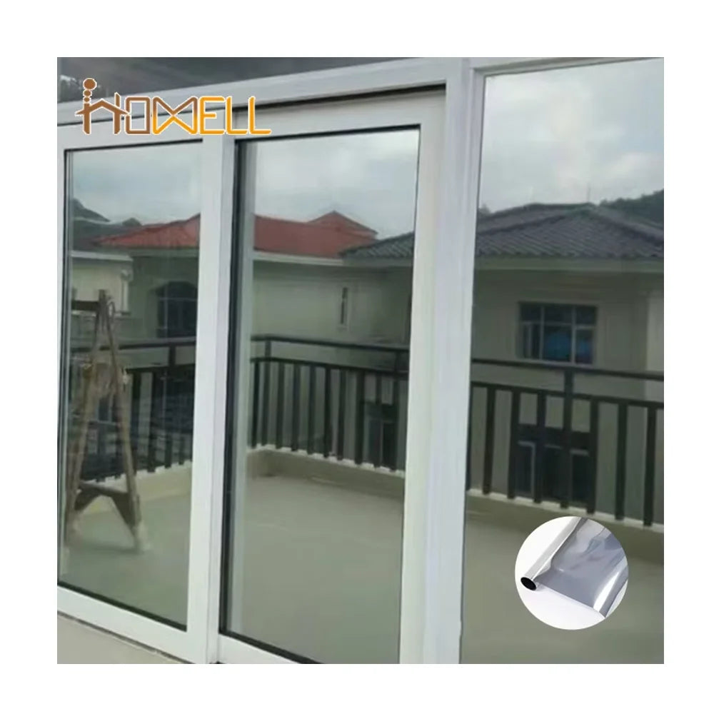 Uv Blocking Window Film One Way Mirror Window Tint Film Sun Blocking Decoration Home Office Building Privacy Window Film