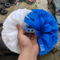 Thickened Solid Middle Double-head Cheerleading Flower Team Hand Flower Sports Meeting Performance Props