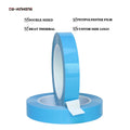 2- High Temperature Heat Resistant Blue PE Liner PET Polyester Film LED Light CPU Thermal Conductive Double Sided Adhesive Tape