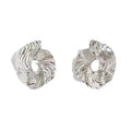 Women Chunky Texture Irregular Wing Statement Earrings Geo Bijoux Fashion Jewelry Wholesale