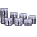30ml 40ml 50ml 60ml 80ml 120ml 150ml Empty Plastic PET Bottle Cream Jar Facial Skin Care Cream Jars Container