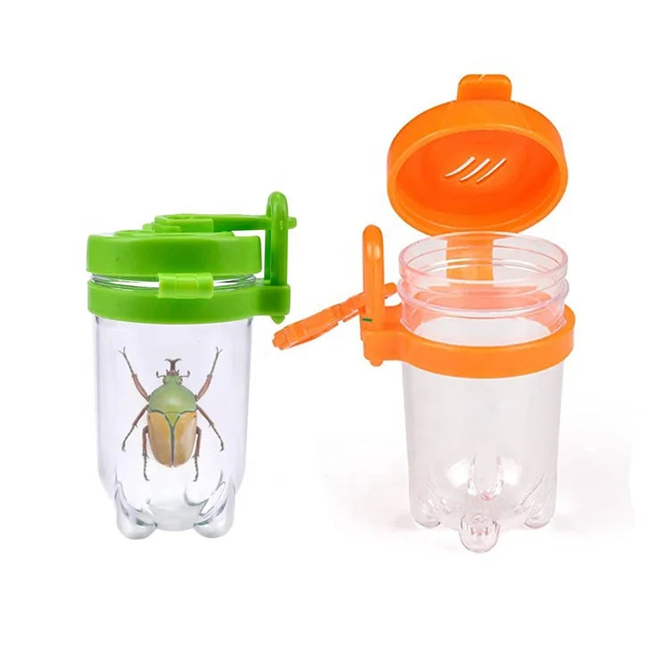 Children's Plastic Portable Insect Observation Tank for Adventure Natural Science Tool Insect Observer