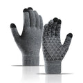Anti slip Unisex Knitted Gloves Winter Warm Gloves Outdoor Touch Screen Gloves Acrylic Gloves