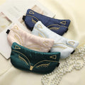 Custom Shading Adjustment New Silk Eye Mask Cartoon Fox Design Breathable Travel Friendly Buckle Dark Circle Adjustment Sleep