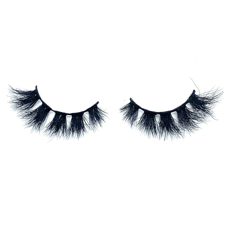 Factory Price Wholesale Eyelashes Handmade Natural 3D Mink Eyelashes Private Label Full Strip Eyelashes
