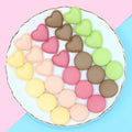 Manufacture Newest Colorful Artificial Cute Mini Macaroon Sweet Dessert Shape Kawaii Resin Chunky Cabochon Charms for Decoration