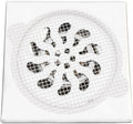 HONGDEC Disposable Plastic Hair Catcher Sticker Anti-Clog Floor Drain Cover