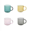 Mug Cup Wholesale Drinkware Custom logo Eco Friendly Espresso Borosilicate Glass Mug Drinking Glass Coffee Cup Tea Cup