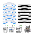 New Materials Pet Product Attachment Automatic Circulation Pet Water Fountain Filter Replacement Filter for Cat Fountain MegaBDM