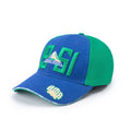 Wholesale Custom Logo 6 Panel 3D Embroidery Cotton Baseball Cap Fitted Closed Hat Sports Caps and Hats