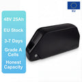 Manufacturer Price 48V 25Ah Lithium Ion Battery for Electric Bicycle Scooter Rickshaw Bateria Akku EU Stock Pack Case Set Kit