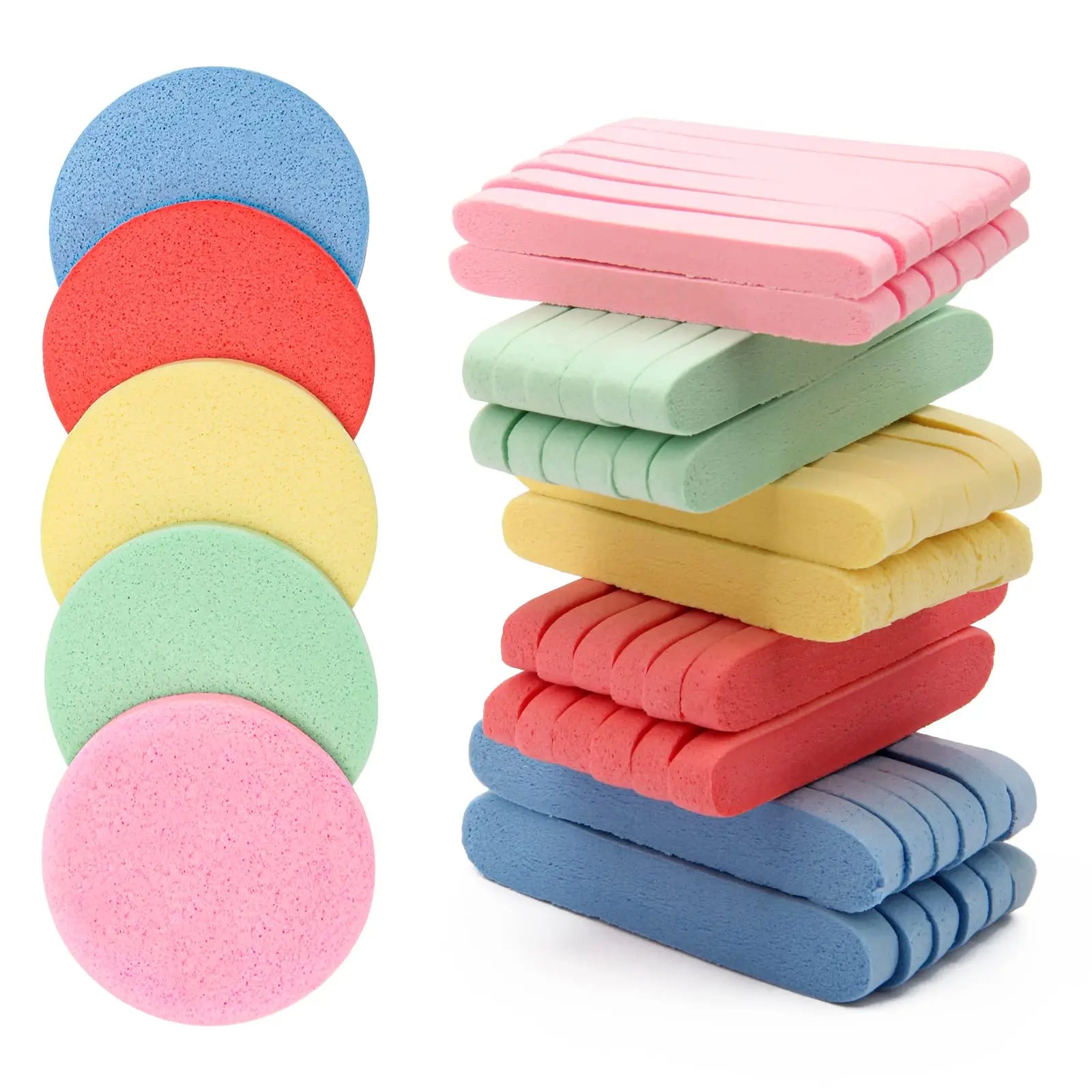 Professional Made Compressed Facial Cleaning Sponge Face Washing Sponge