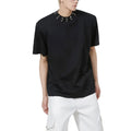 2026 Custom Summer Solid Color T Shirt Short Sleeve Shoulder Pad Men T Shirts
