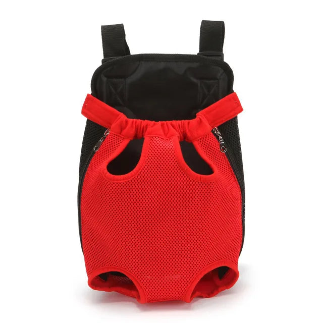 Breathable Dog Walking Bag  Multifunctional Pet Puppy Dog Front Carrier Bag Travel Pet Backpack.