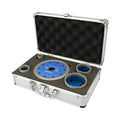 PMS 4+1 Vacuum Brazed Core Drill Bits Concrete Diamond Saw Blade Grinding Marble Floor Diamond Hole Saw Cutter Kit