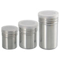 Multi-purpose Stainless Steel Salt Sugar Bottle Kitchen Gadgets Spice Pepper Shaker Spice Jar Seasoning Can  With Rotating Cover