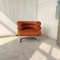 Hot Sale Living Room Armchair Modern Luxury Genuine Leather Sofa Chair Swivel Lounge Chair and Ottoman