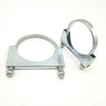 SS 304 U Bolted Clamp 63.5 mm Auto Exhaust Pipe Clamp Galvanized U Type Muffler Clamp 2.5" MegaBDM