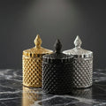 Luxury Empty 10 oz Glass Candle Jar with Lid for Christmas Wedding Candle Holders Home Decoration MegaBDM