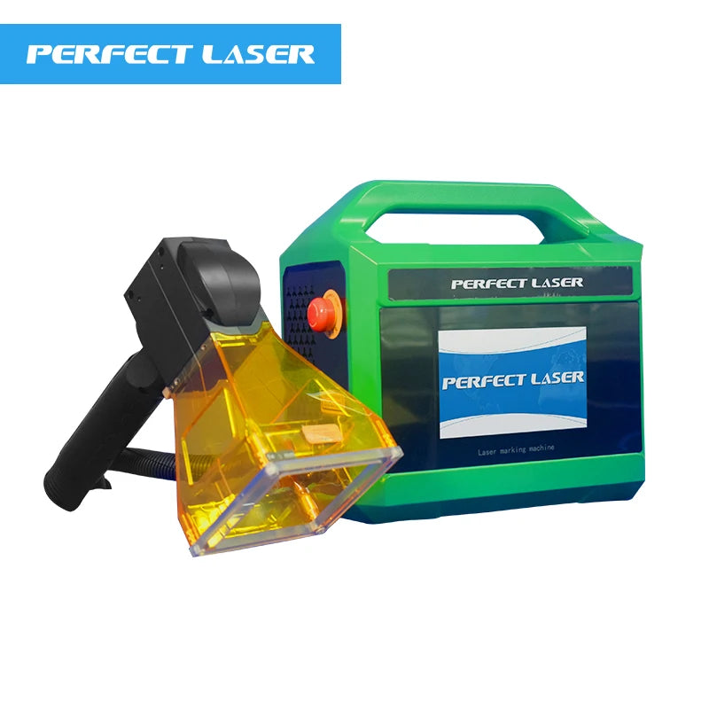 Handheld Fiber Laser Marking Metal Gold Silver Laser Engraving Machine