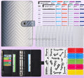 2026 Innovative New Products Macaron PU Gradient Color A6 Loose-leaf Notebook Creative Budget Binder