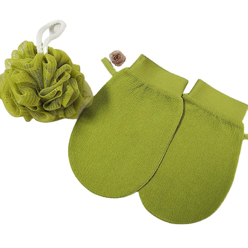 Premium Quality Viscose Kessa Exfoliating Mitt Body Scrub Glove Deep Cleansing Moroccan Exfoliating Gloves