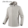 Custom Order Wholesale Trekking Outdoor Jacket Hooded Pure Color Windproof  Windbreaker Jacket Autumn Lightweight Jackette