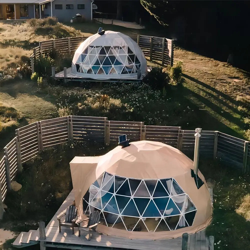 200 People Capacity Outdoor Party Event Geodesic Glamping Igloo Ball Dome Tent
