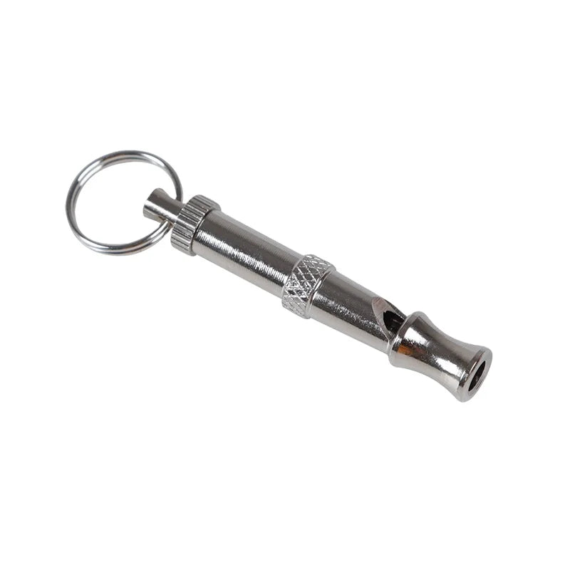 Hot Silver Metal Dog Whistles Ultrasonic Dog Whistle for Pets