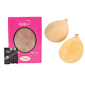Customizable Seamless 3/4 Cup Silk/Cotton Nipple Shields Reusable Adhesive Strapless Bra for Women Sexy Underwear Wire Free