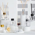 Empty 50ml 100ml 120ml 150ml 200ml Round Reed Diffuser Aroma Glass Bottle