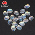 Redleafgems New Arrival Natural Stone Rainbow Cabochon in Oval Cut Loose Moonstone Gemstone Wholesale for Jewelry Making