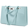 LOVEVOOK Waterproof PU Leather Computer Handbags Ladies Business Office Work Bag Briefcase 15.6 Inch Laptop Tote Bags for Women