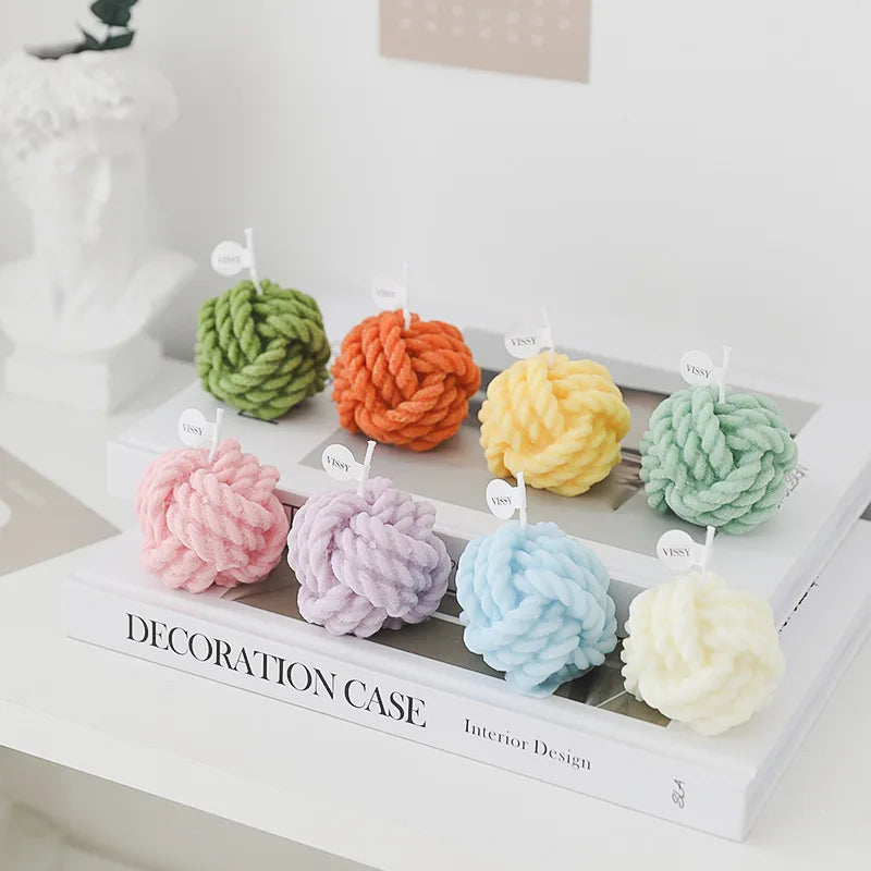 Handmade Small Paraffin Wax Soy Wax Scented Candles in a Spot Creative Gift Box for Home Decoration Christmas Holidays Bars