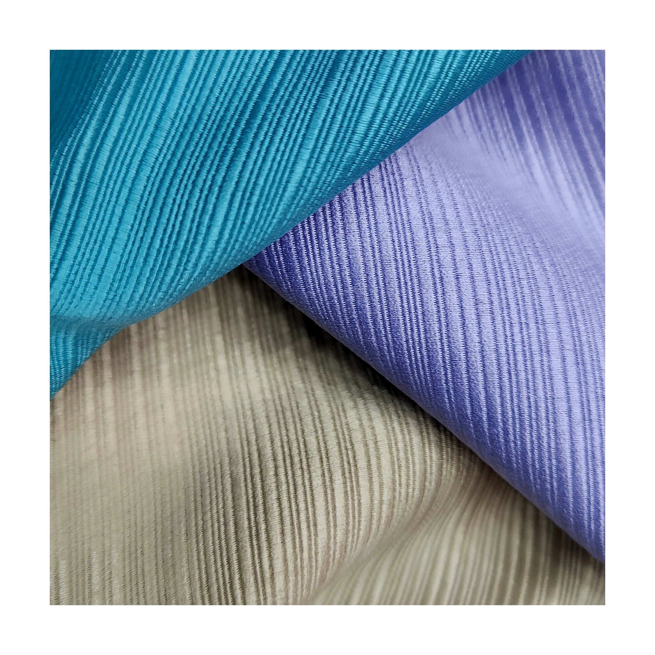 M&Y 2024 Ready Stock Luxury Jacquard Texture Blackout Window Curtain Fabrics 100% Polyester in Black Color for Decoration