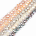 Wholesale 6-7mm Natural Freshwater Pearl Beads White/Pink/Purple/Gray/Black Irregular Colors for DIY Bracelet Necklace