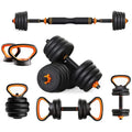 6 in 1 Fitness Gym Equipment Adjustable Weight Barbell Dumbbell Set Buy Cheap Home Cast Iron Exercise Dubell Kettlebell Kimbt
