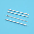 2mm*5.5cm White Flat Metal Bobby Pins Clips Slim Hair Slide Hairgrips for DIY Bun Material Handmade Bridal Hairstyles
