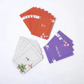 High Quality Customized Color & Logo CE Certified Folding Ludo Board Game Pawns with 100pcs Cards