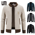 Liu Ming Autumn Winter Korean Fashion Wholesale Trending Men Casual Long Sleeve Plus Size Knitted Cardigan Sweater