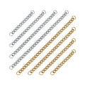 Titanium Width 2.1mm Fashion Wedding Orthodox Connector Chain for Nose Ring Hoop Clicker Cartilage Helix Body Piercing Jewelry