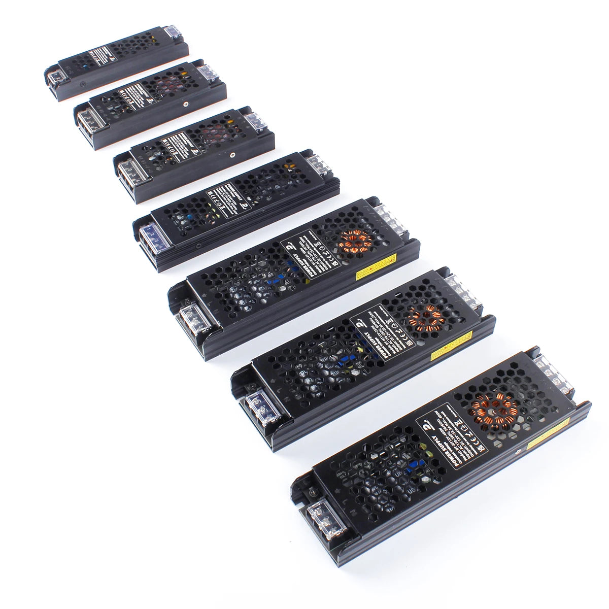 DUSKTEC 1A 2A 5A 10A 20A 30A 40A 50A 60A AC to DC 5V 12V 24V 36V 48V Switching Power Supply for LED Strip Light CCTV Machinery