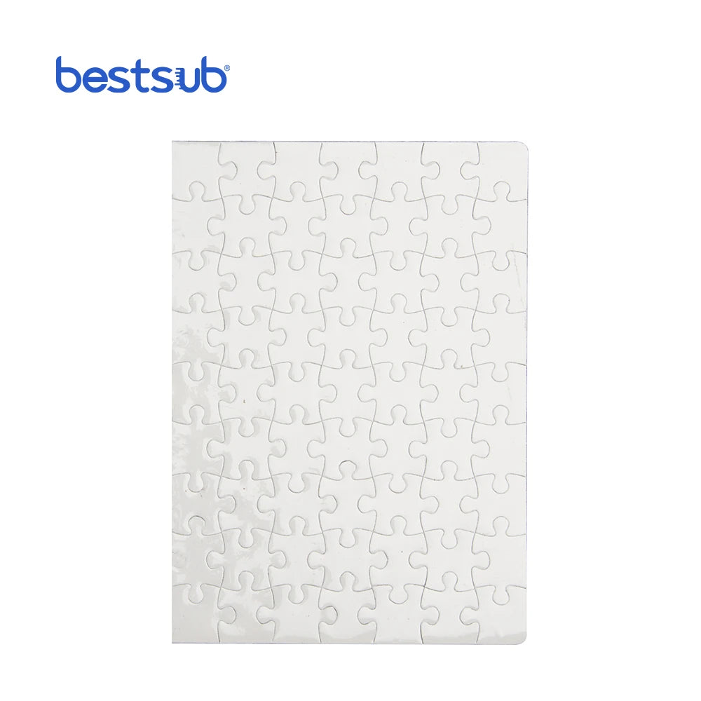 BestSub Creative Custom Sublimation Blanks DIY Toy Jigsaw Magnetic Puzzle A5